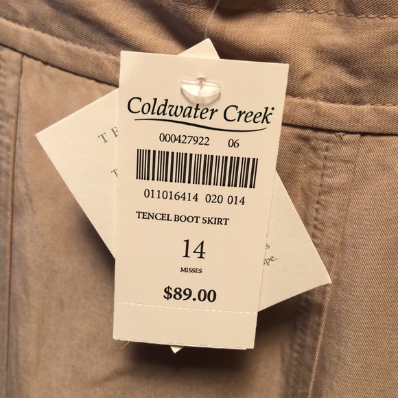 NWT 100% Tencel Boot Skirt Size 14 - Picture 3 of 15